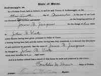 Jean Baptiste (John B) JACQUES (YORK) - 13 November 1900 Name Change Granted